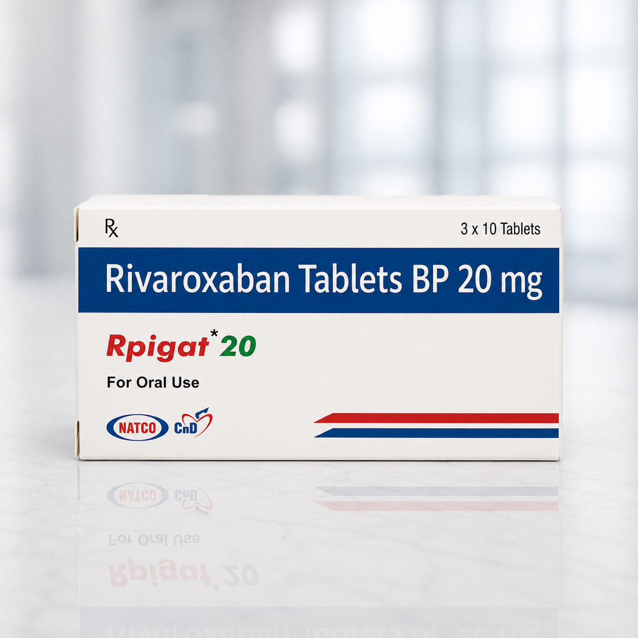 Rivaroxoban Rpigat 20mg Tablets