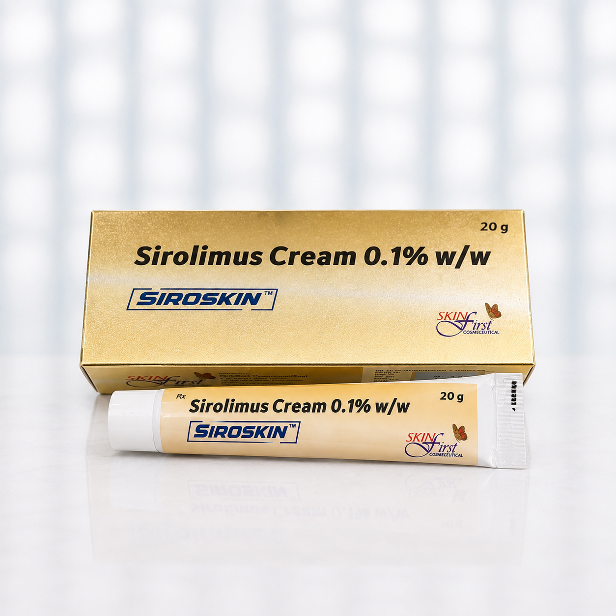 Sirolimus 0.1% Cream