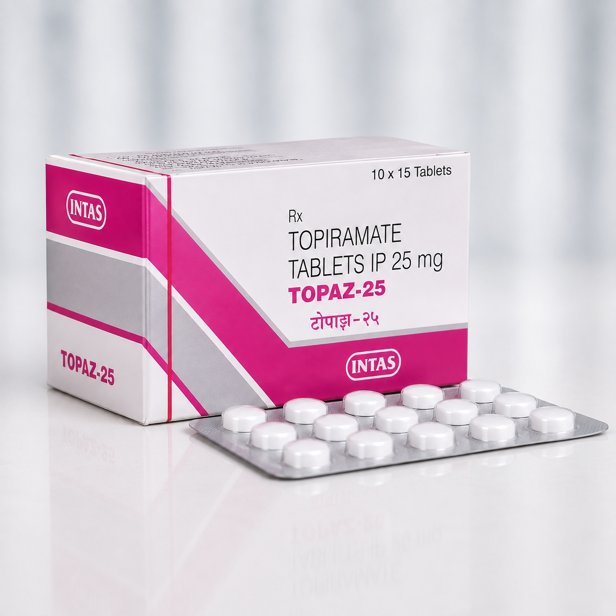 Topiramate Tablet (Topaz 25mg Tablet)