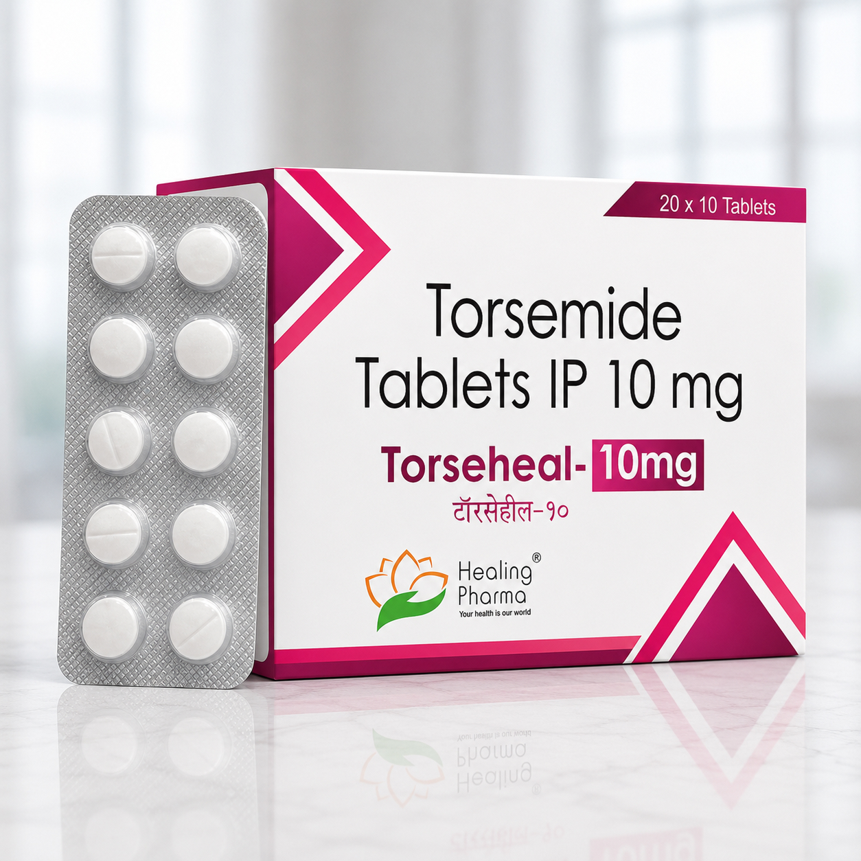 Torsemide Tablets (Torseheal 10mg Tablets)