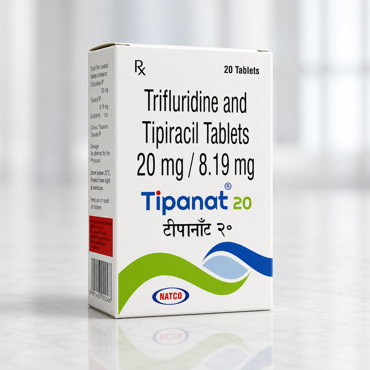 Trifuridine Tipiracil Tipanat 20mg Tablets