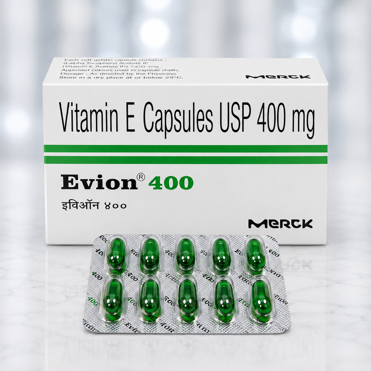 Vitamin E Capsules (Evion 400mg Capsule)