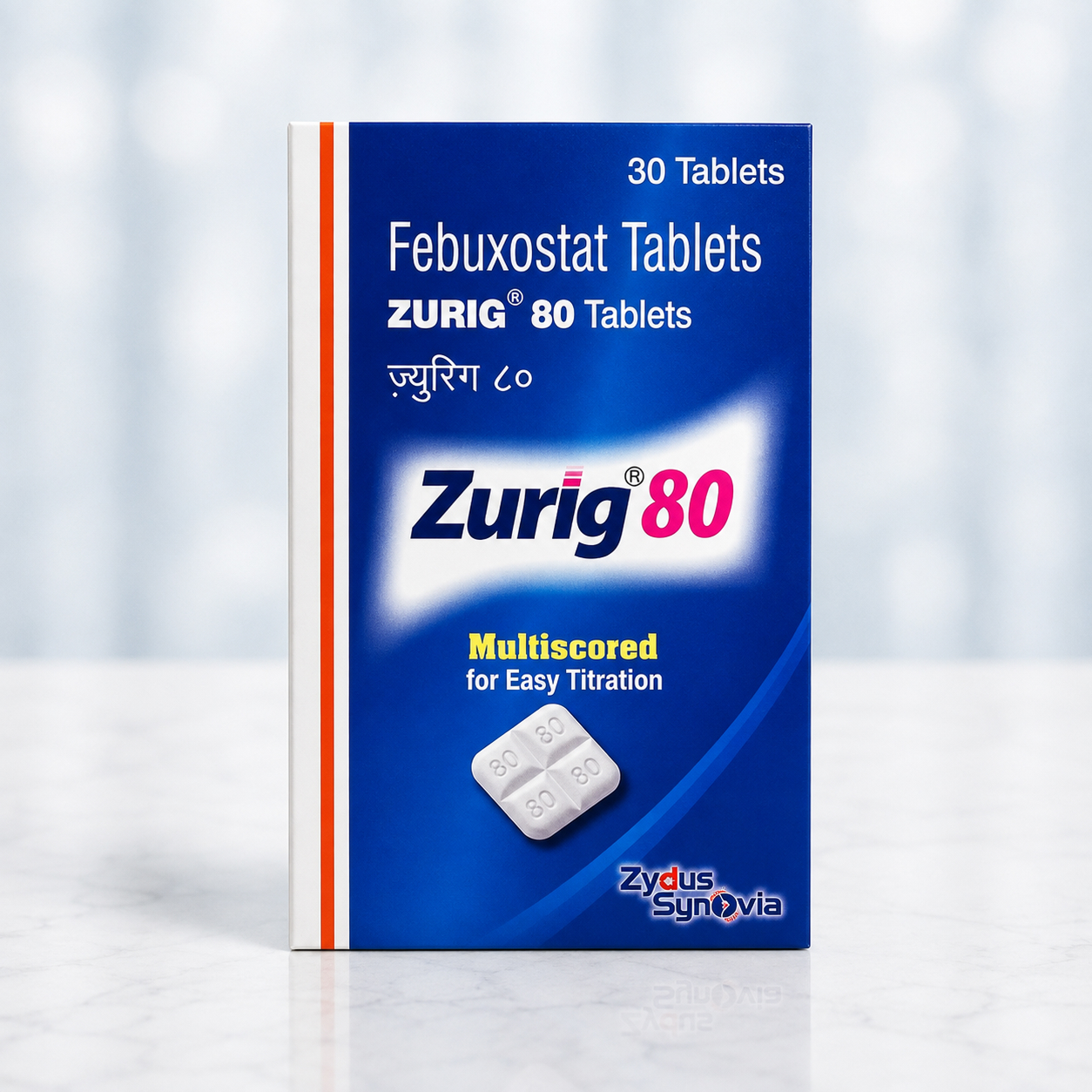 Zurig 80mg Tablet