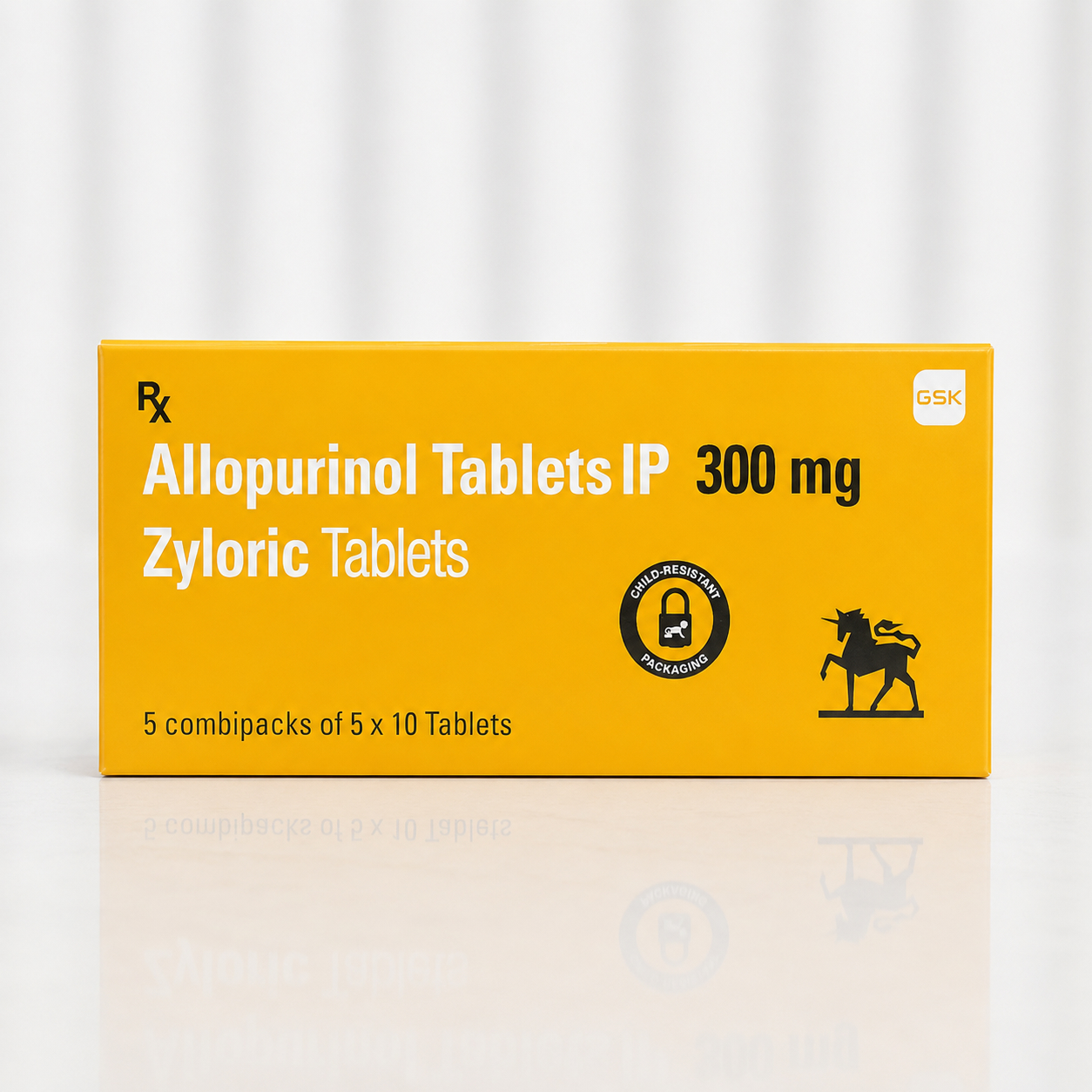 Zyloric 300 mg Tablet