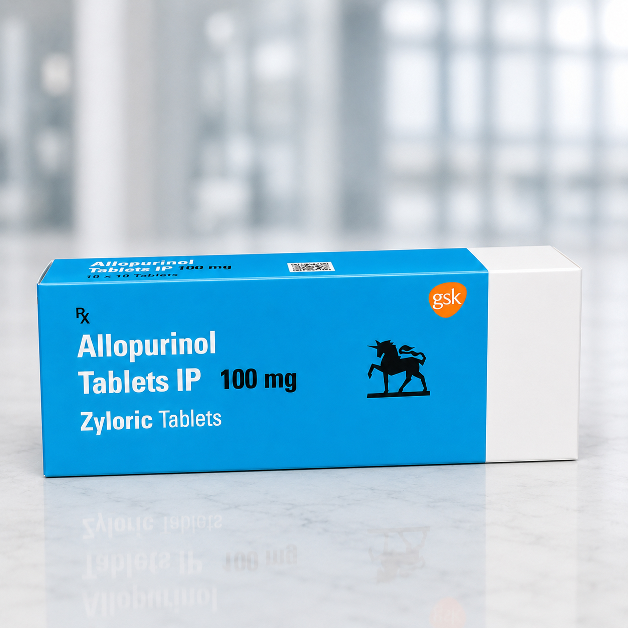 Zyloric 100mg Tablet